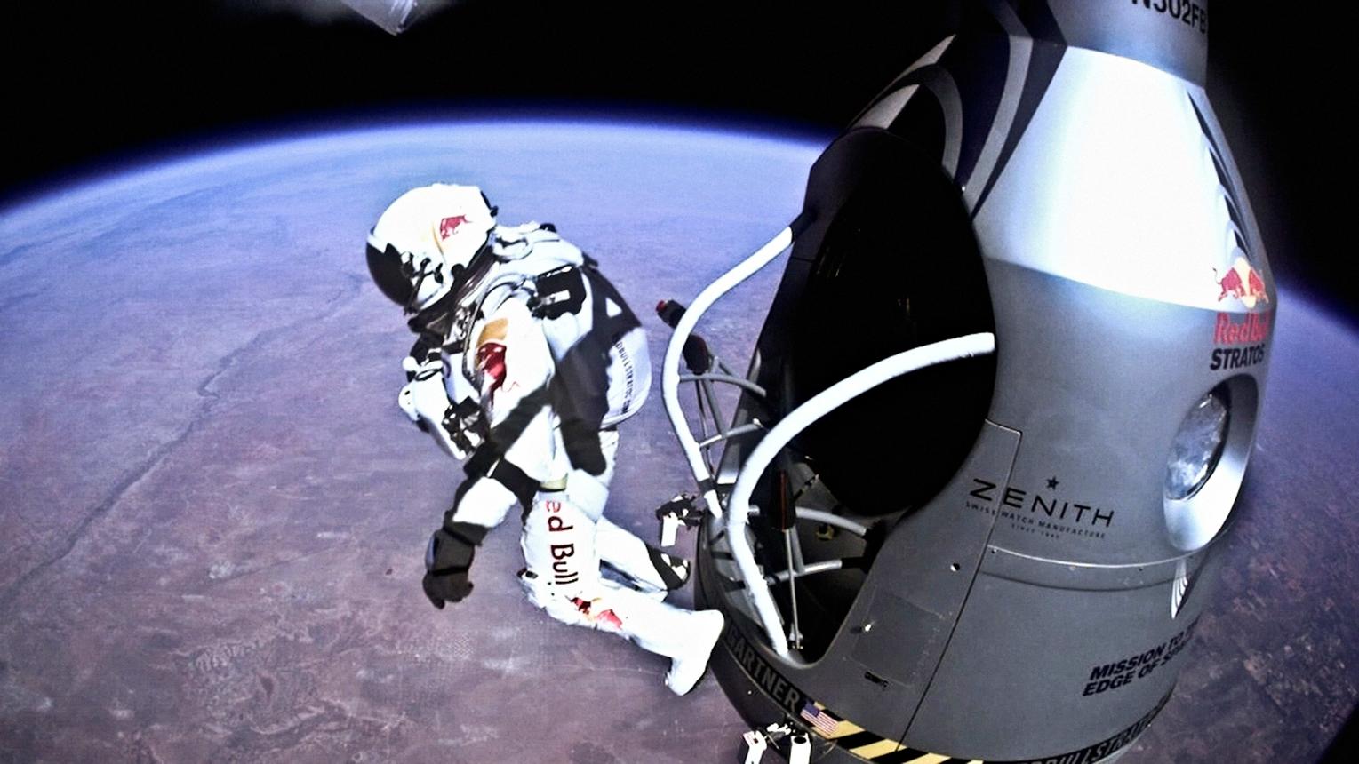 Félix Baumgartner : le 14 octobre 2012, le mur du son en chute libre