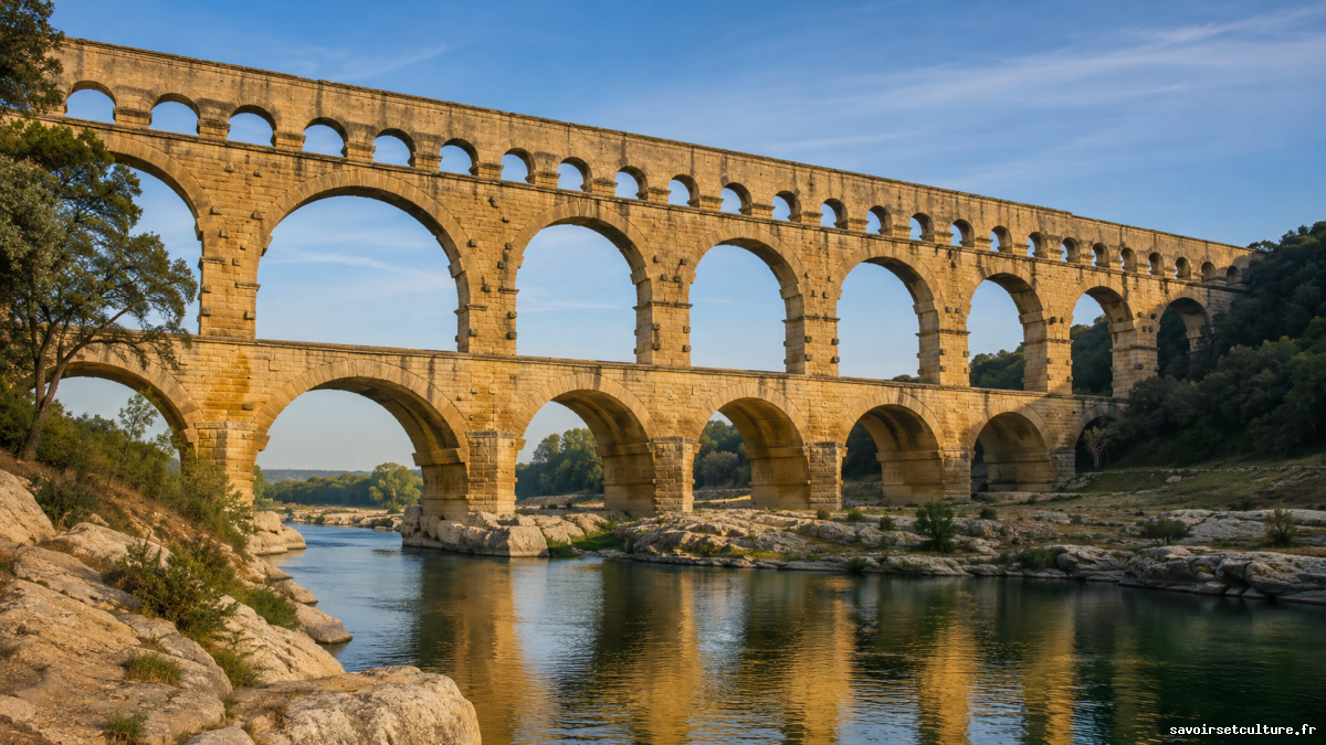 Le Pont du Gard : un aqueduc romain exceptionnel