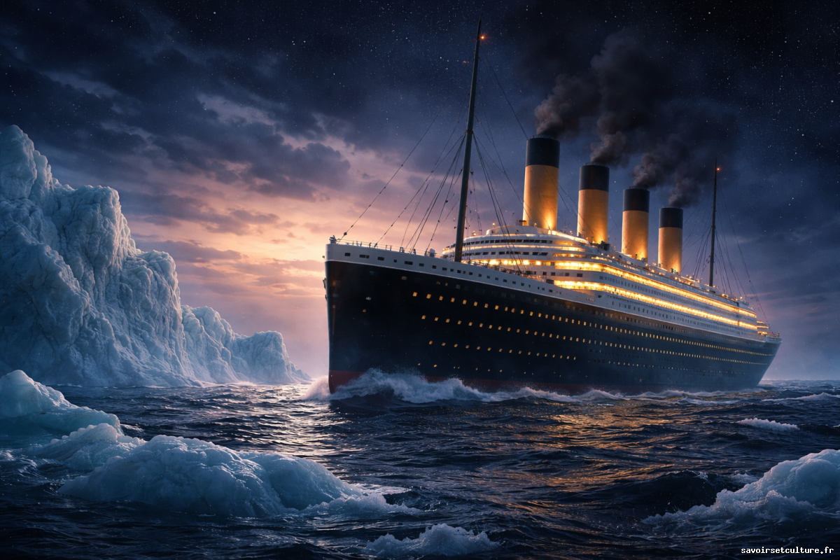 14 avril 1912 : Le naufrage du Titanic, une tragédie maritime historique