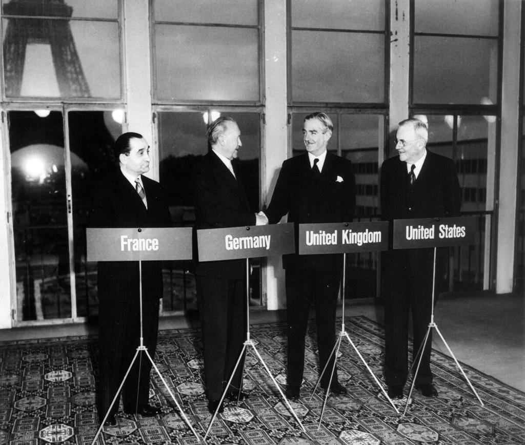 Entry into NATO (October 23, 1954) |             German History in Documents and Images