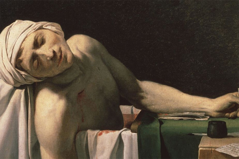 13 juillet 1793 : Charlotte Corday poignarde Marat