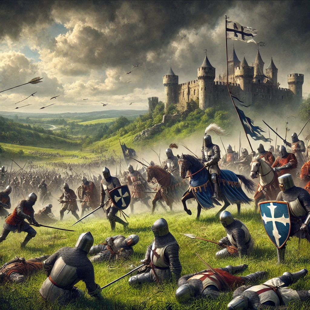 
L’Histoire des Guerres Médiévales : De la Bataille de Hastings à Azincourt
