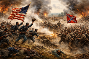 La guerre de Sécession : fracture sanglante des États-Unis