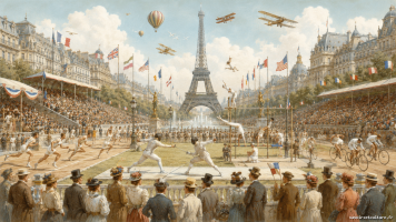 14 Mai 1900 : Paris accueille les Deuxièmes Jeux Olympiques Modernes