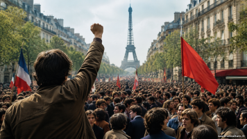 13 mai 1968 : les étudiants et syndicats embrasent Paris