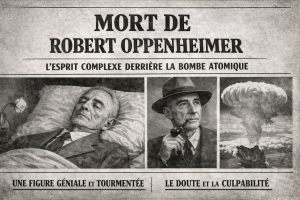 18 Février 1967 : Mort de Robert Oppenheimer, l’Esprit Complexe derrière la Bombe Atomique