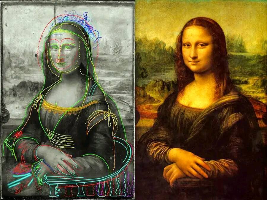 
Les Mystères Cachés de la Joconde : Une Femme Sous le Portrait de Mona Lisa
