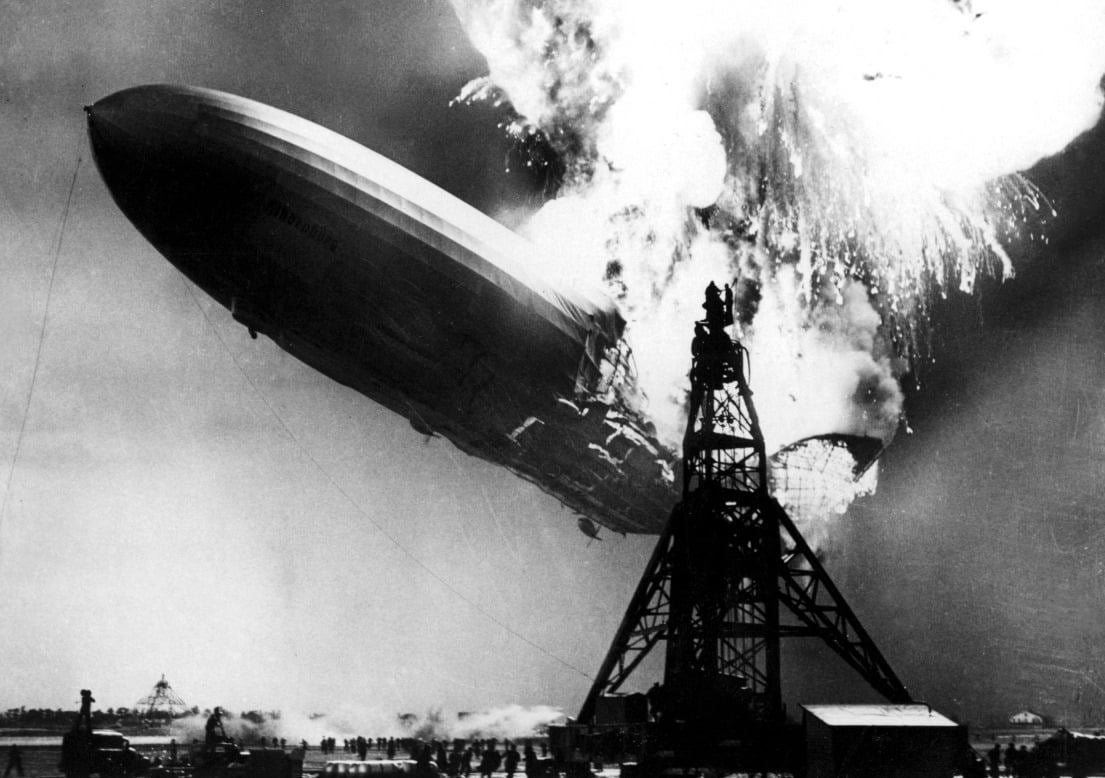 6 Mai 1937 : L'Incendie du Zeppelin Hindenburg